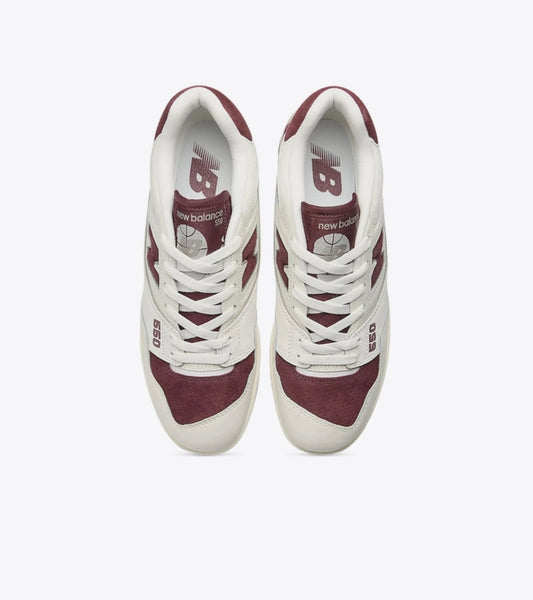 UNISEX
NEW BALANCE BB550
SEA SALT/CRIMSON
