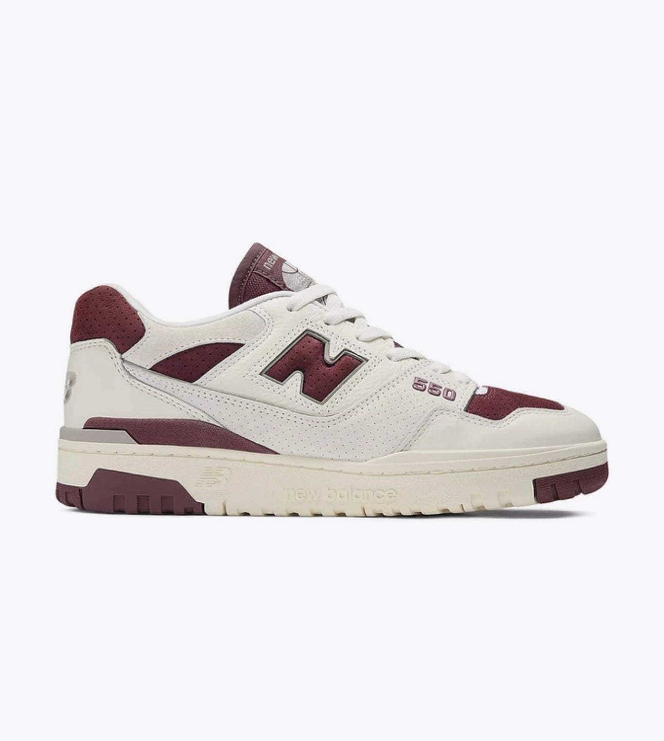 UNISEX
NEW BALANCE BB550
SEA SALT/CRIMSON