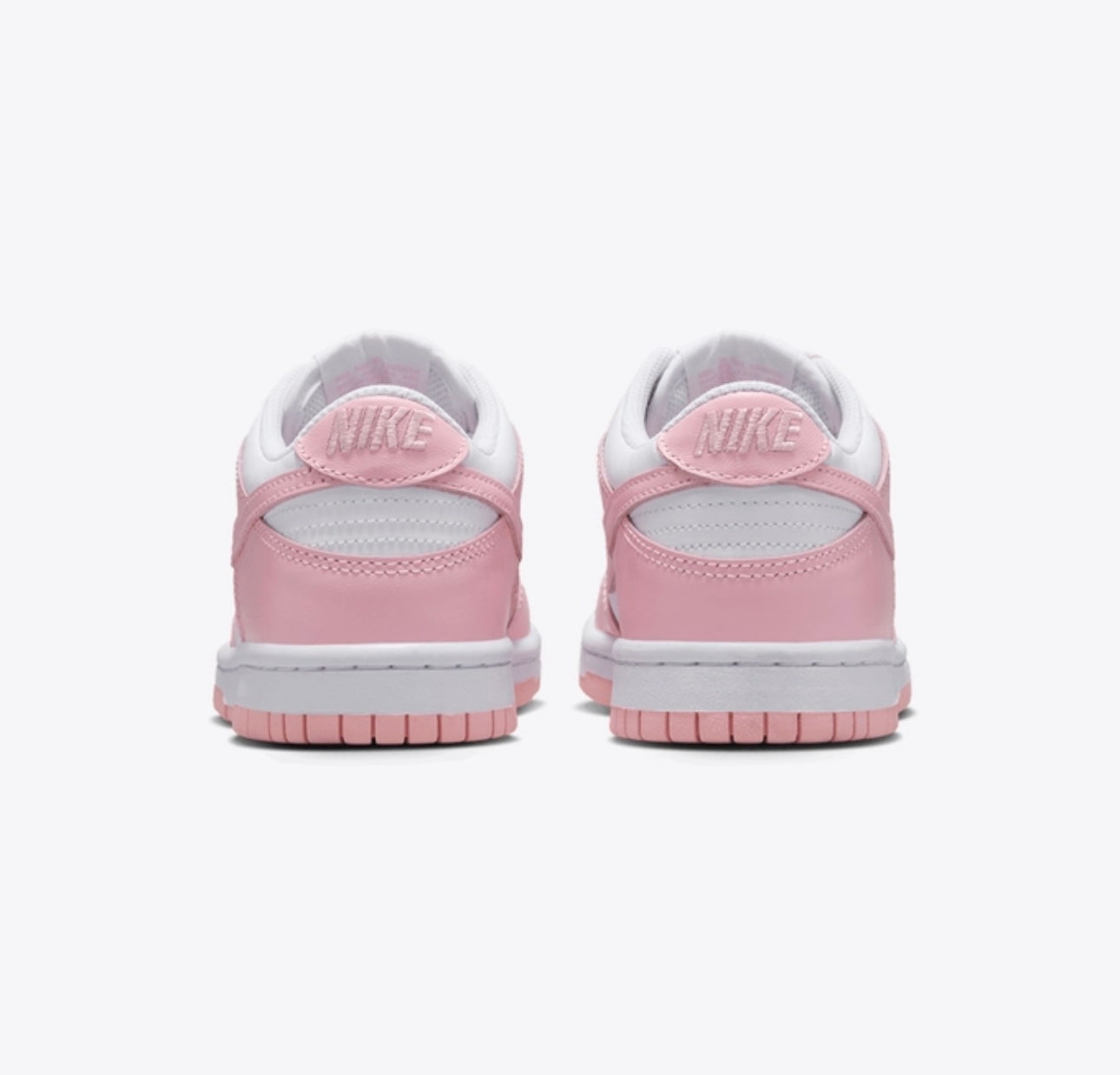 WOMEN
NIKE DUNK LOW
WHITE/MEDIUM SOFT PINK