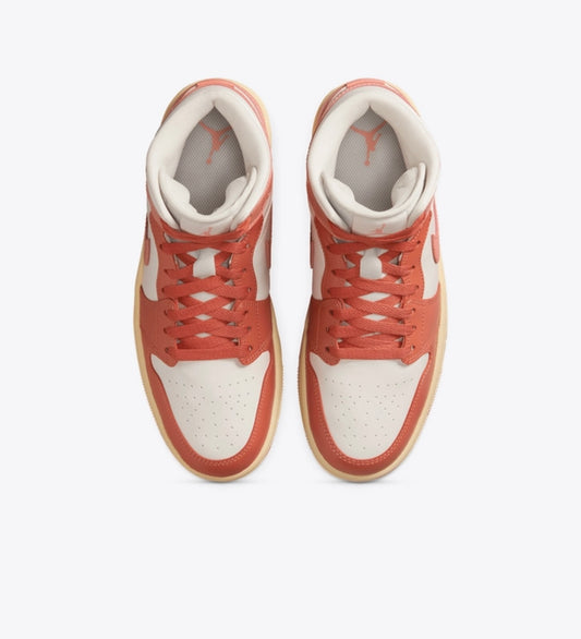 WOMEN
JORDAN AIR JORDAN 1 MID
SAIL/LIGHT MADDER ROOT-MUSLIN