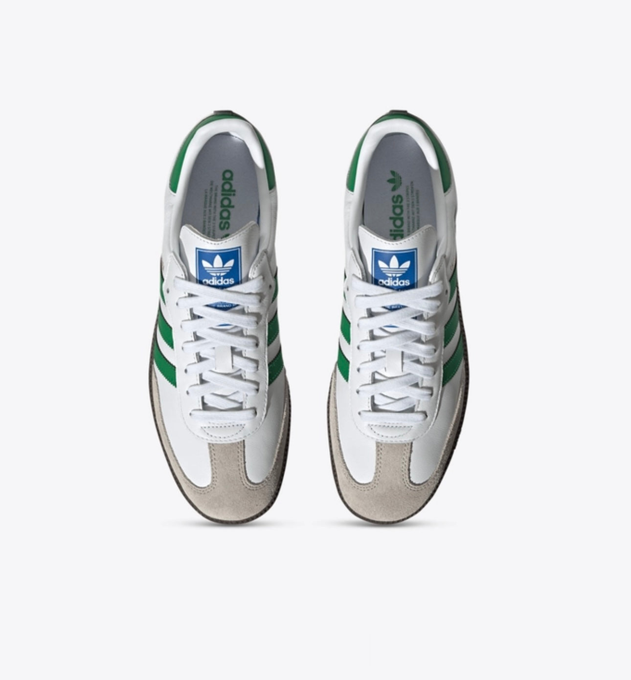 MEN
ADIDAS ORIGINALS SAMBA OG
CLOUD WHITE/GREEN-SUPPLIER COLOR