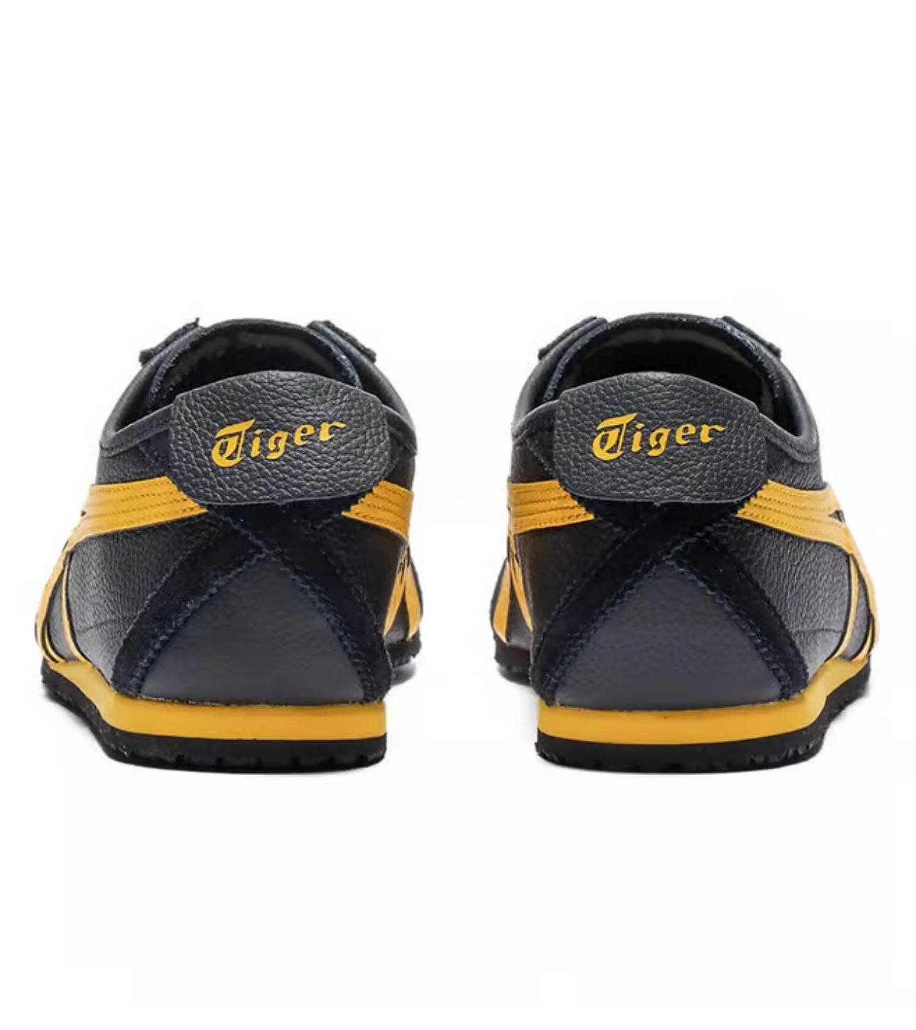 ONITSUKA TIGER UNISEX MEXICO 66 BLACK & YELLOW SNEAKERS