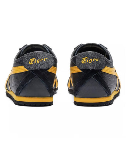 ONITSUKA TIGER UNISEX MEXICO 66 BLACK & YELLOW SNEAKERS
