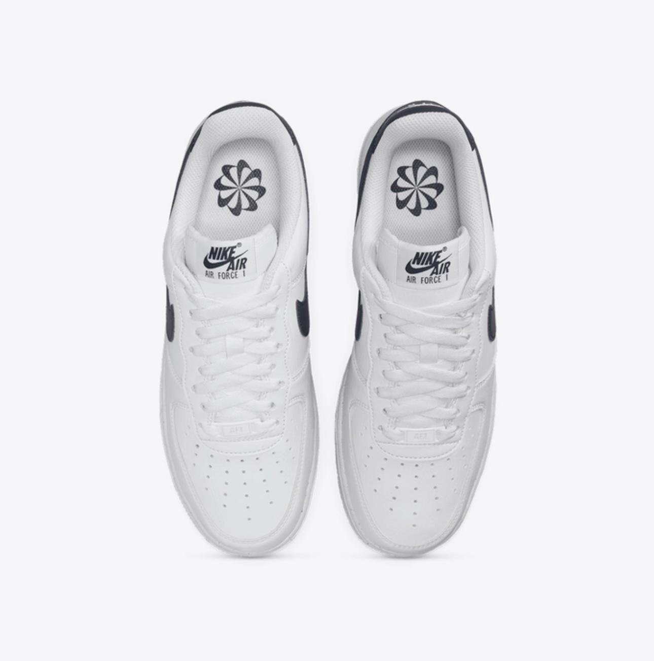 NIKE AIR FORCE 1 ‘07 NN WHITE/MIDNIGHT NAVY