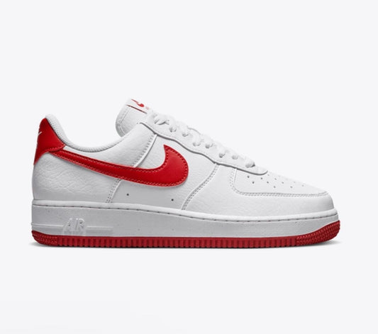 NIKE AIR FORCE 1 '07 NN
WHITE/GYM RED-WHITE-VOLT