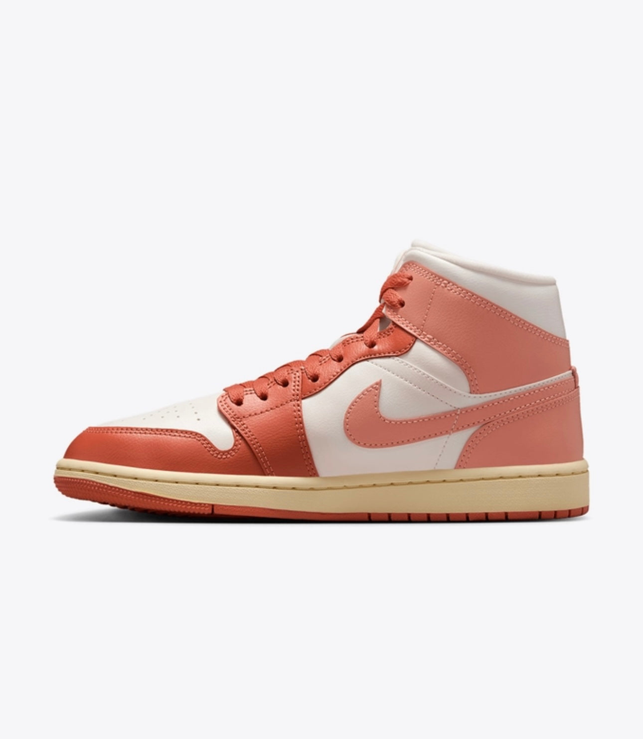 WOMEN
JORDAN AIR JORDAN 1 MID
SAIL/LIGHT MADDER ROOT-MUSLIN