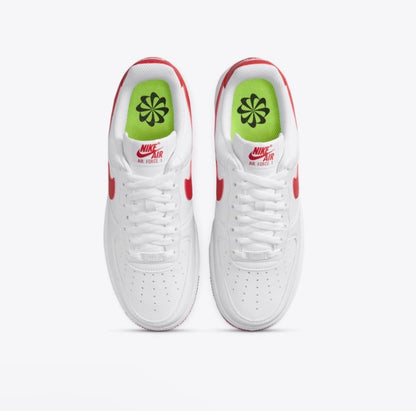 NIKE AIR FORCE 1 '07 NN
WHITE/GYM RED-WHITE-VOLT