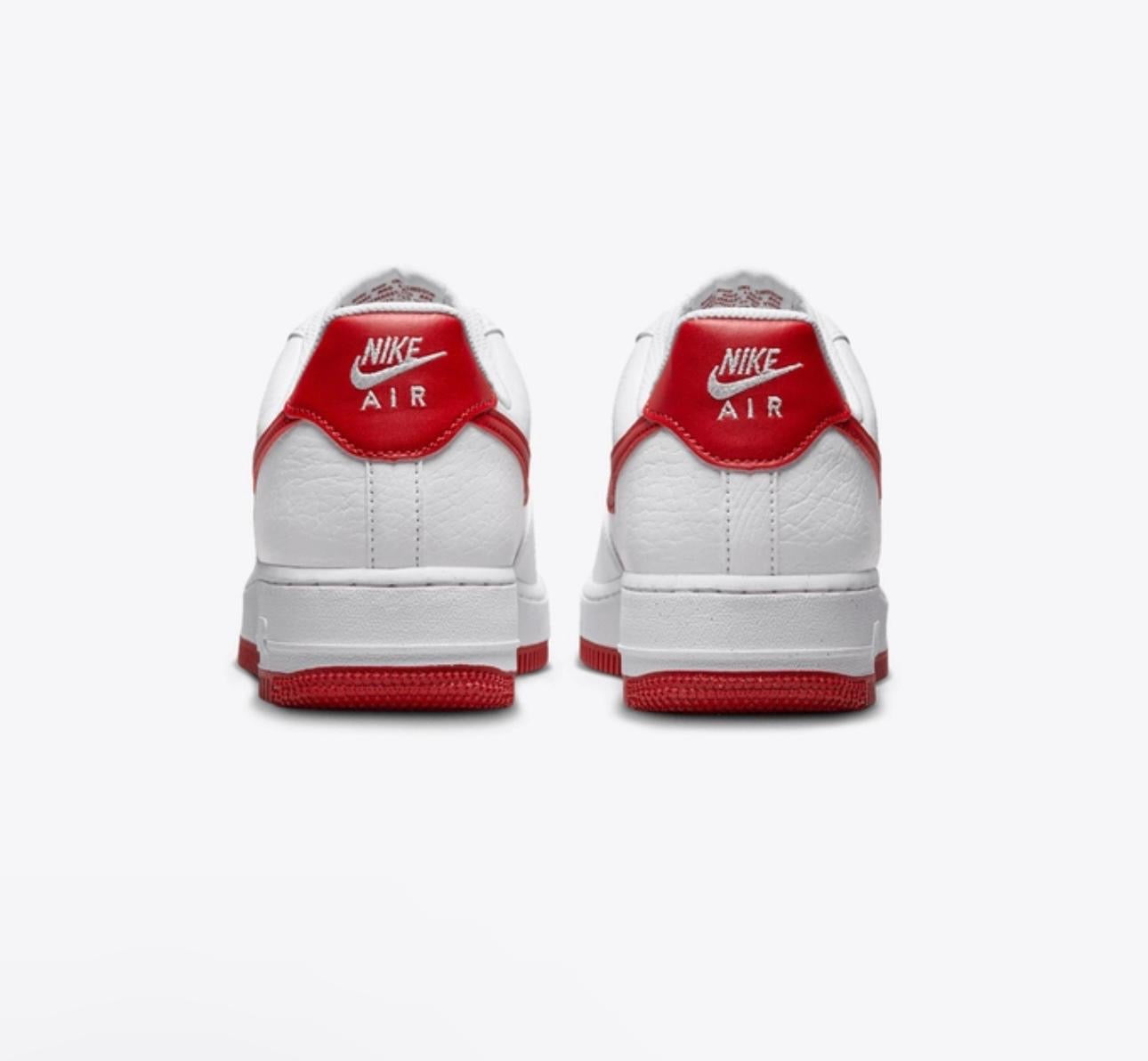 NIKE AIR FORCE 1 '07 NN
WHITE/GYM RED-WHITE-VOLT