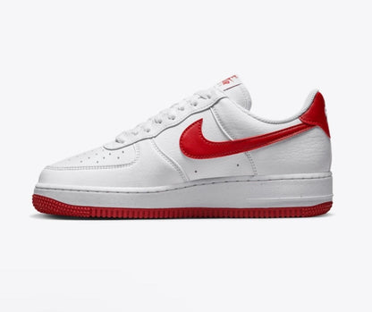 NIKE AIR FORCE 1 '07 NN
WHITE/GYM RED-WHITE-VOLT