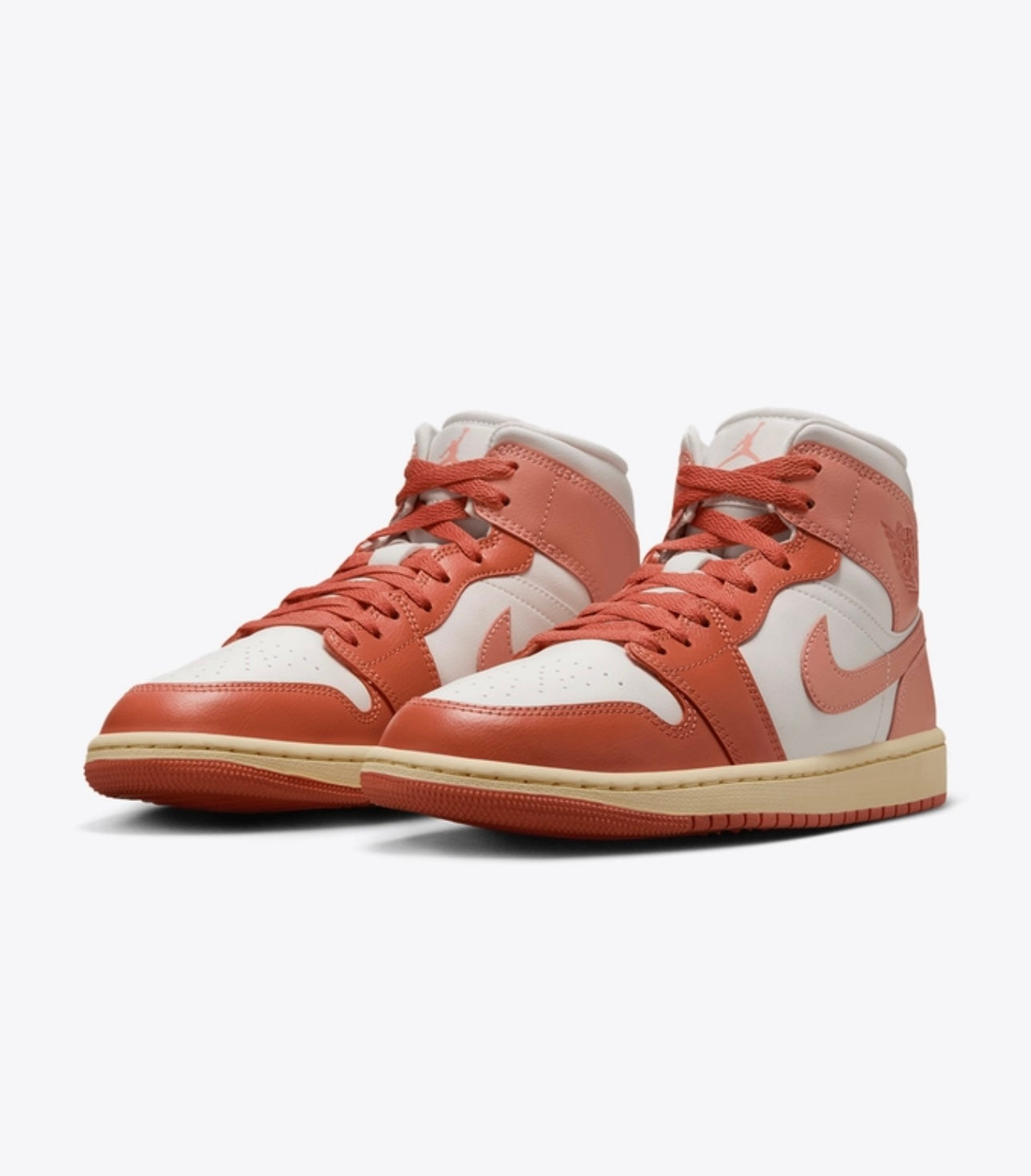 WOMEN
JORDAN AIR JORDAN 1 MID
SAIL/LIGHT MADDER ROOT-MUSLIN